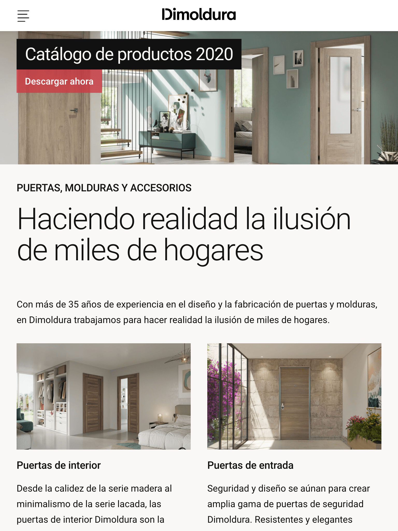 Categoría de productos